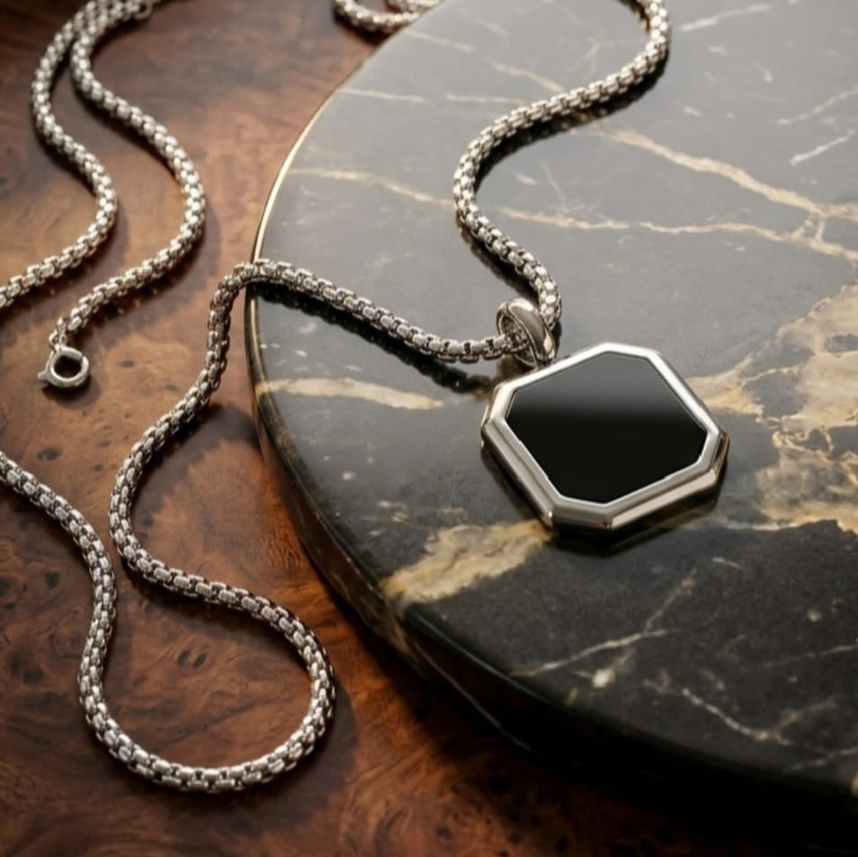 Men’s Stainless Steel Necklace with Pendant , high quality perfect for fashion